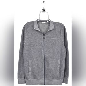 NEW Calvin Klein Charcoal Zip-Up Jacket, Size XL